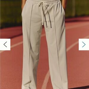 Anthrologie NWT Classic Grey Track Pant